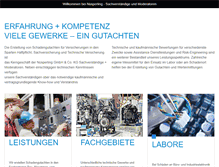 Tablet Screenshot of nuesperling.de